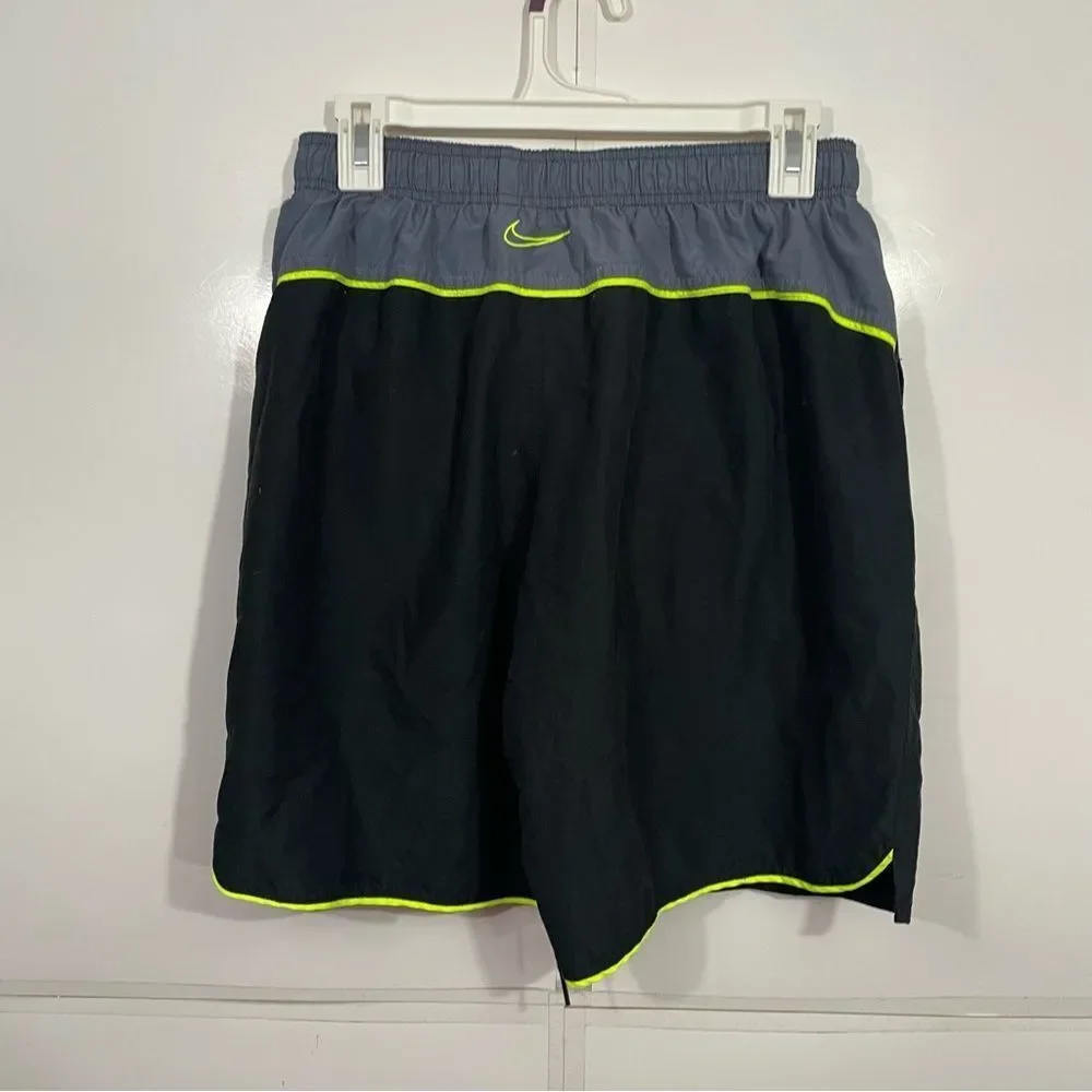 Nike Black Athletic Swim Trunks